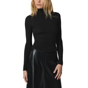 Joe's Jeans Womens The Tony Turtleneck Top Small Black - NWT $110